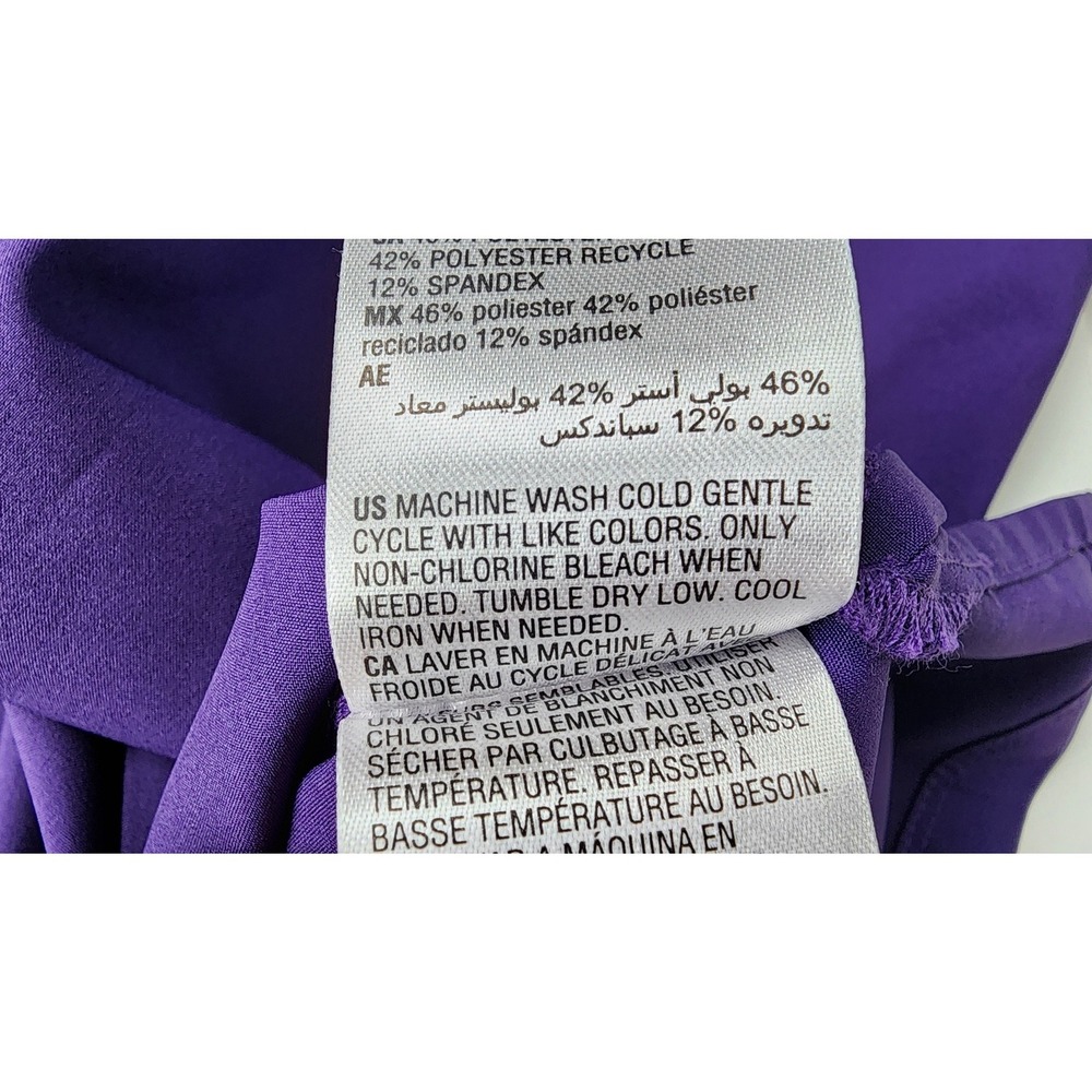 Ideology Sleeveless Midi Dress Women XXL Purple Casual - Picture 6 of 13